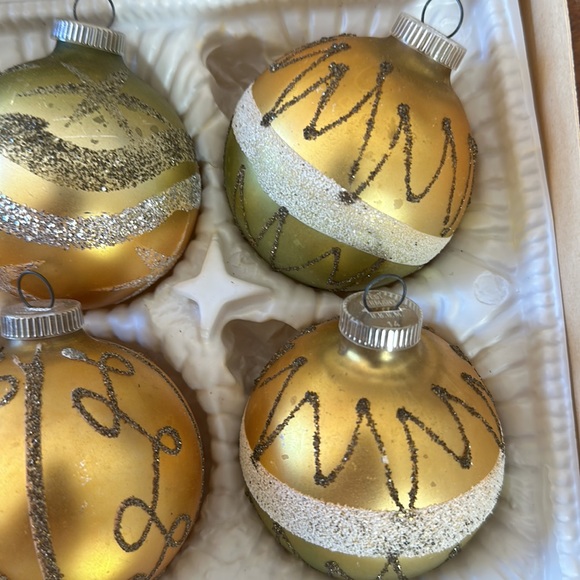 Vintage West Germany D.B.G.M Glass Ornaments - Picture 3 of 6